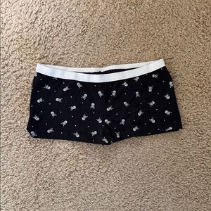 Brandy melville skull boxer shorts underwear